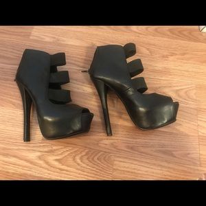 Steve Madden bootie heels